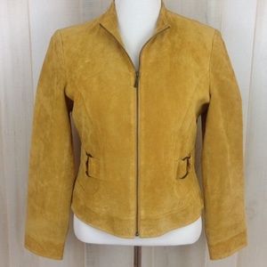 REVUE suede leather jacket blazer